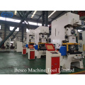 H frame single crank power press machine with NC roller feeder